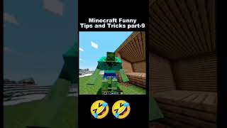Minecraft funny tips and tricks part #9