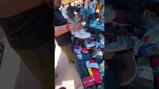 Cheapest shoes market in delhi | Chor bazaar shoes market #shortsfeed #shoesmarket #chorbazaar