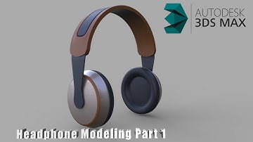 3ds Max Tutorials: Modelling Headphone part 1 | Easy and Quick | ATLAS Constelation