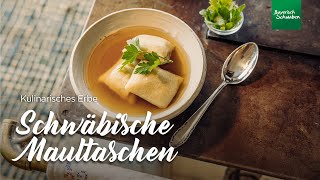 Schwäbische Maultaschen | Rezepte & Spezialitäten aus BAYERISCH-SCHWABEN | Kulinarisches Erbe screenshot 1