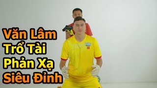 Đỗ Kim Phúc Thử Tài Thủ Môn Đặng Văn Lâm ĐT Việt Nam với màn phản xạ bóng đá siêu đỉnh