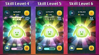 Disney Tsum Tsum - Pastel Goofy Skill Level 4, Skill Level 5, And Skill Level 6