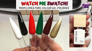 Modelones Pure Colour Gels - Watch me Swatch