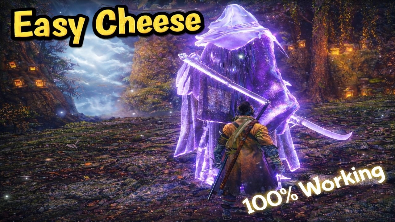 Corrupted Monk EASY CHEESE 😱 | Ashina Depths (100% Working)