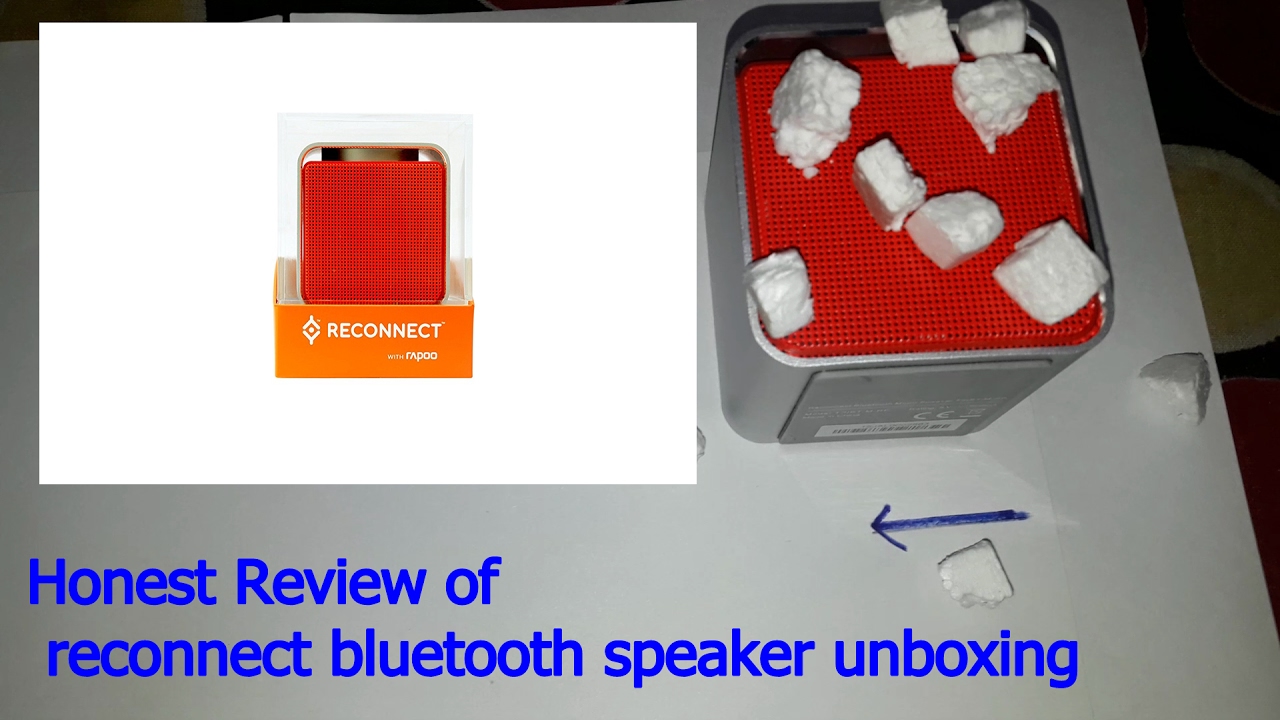 Reconnect Sound reconnect bluetooth speaker unboxing - YouTube