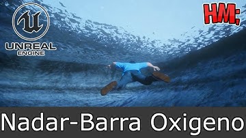 🎓 Tutorial Unreal Engine 4 Español Videojuego Survival | #3 Nadar y Barra de Oxigeno