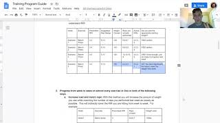 Advanced Training Program Guide