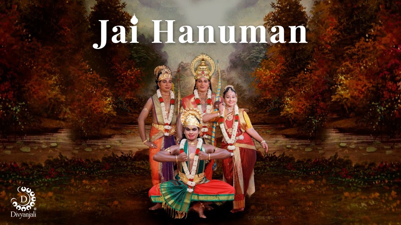 Jai Hanuman   First Virtual Dance Production  Hanuman Chalisa with meaning  Bharathanatyam