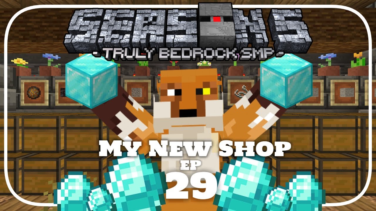 NEW Piglin Barter Shop! Truly Bedrock Season 5 Minecraft SMP Episode