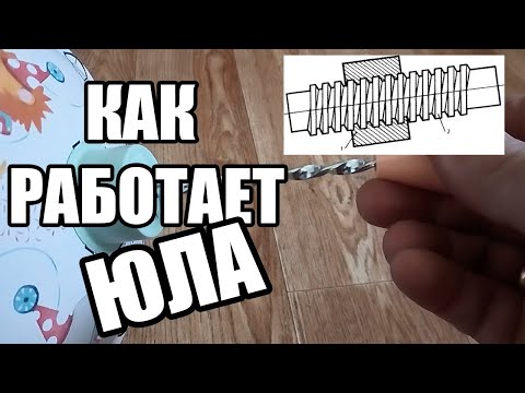 Почему не падает игрушка юла и как работает