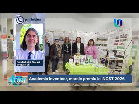 Academia Inventcor, marele premiu la INOST 2026