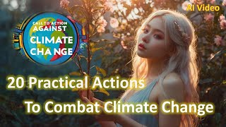 How to Reduce Global Warming? | 20 Practical Actions to Combat Climate Change | Take Action Today