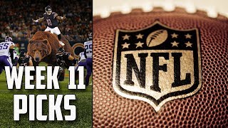 NFL WEEK 11 PICKS 2018 NFL GAME PREDICTIONS | WEEKLY NFL PICKS | NFL 2018-19 SEASON