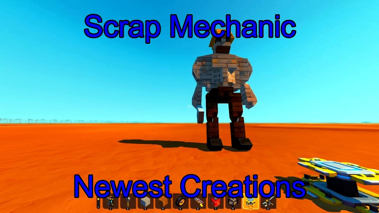 Scrap Mechanic Newest Creations: Lancia Stratos, Boat & Buggy Builds