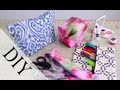 DIY Pencil Case & Makeup Bag {No Sew & Sew} by ANNEORSHINE