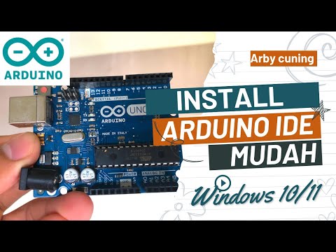 Video: Bagaimana cara mengunduh perangkat lunak Arduino ke komputer saya?