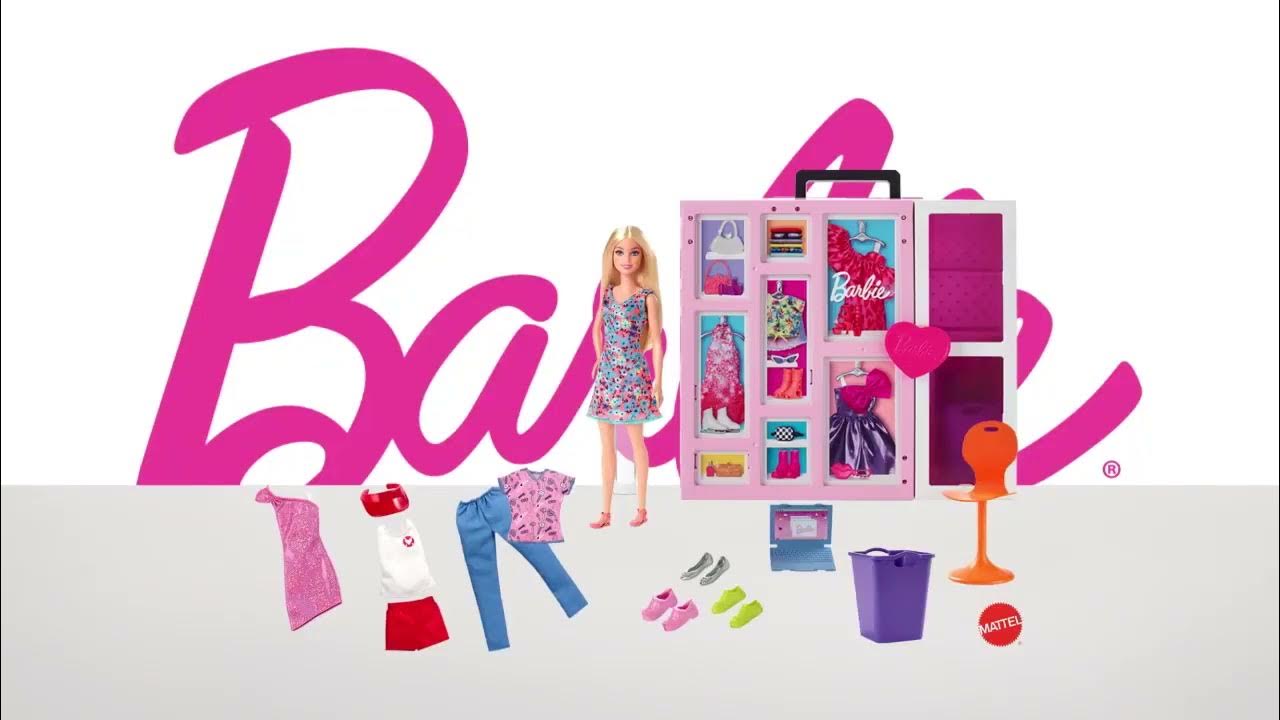 Barbie - poupee et son mega dressing, poupees