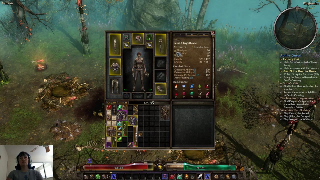 Grim Dawn Arya the Nightblade Part 2 YouTube