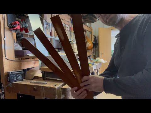 ثني ضلع العود في القالب الحراري         