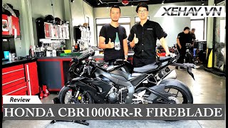 Cưỡi siêu mô tô gần 1 tỷ Honda CBR1000RR-R - chi tiết ưu nhược điểm |XEHAY.VN|