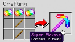 Minecraft, But There’s Super Tools…