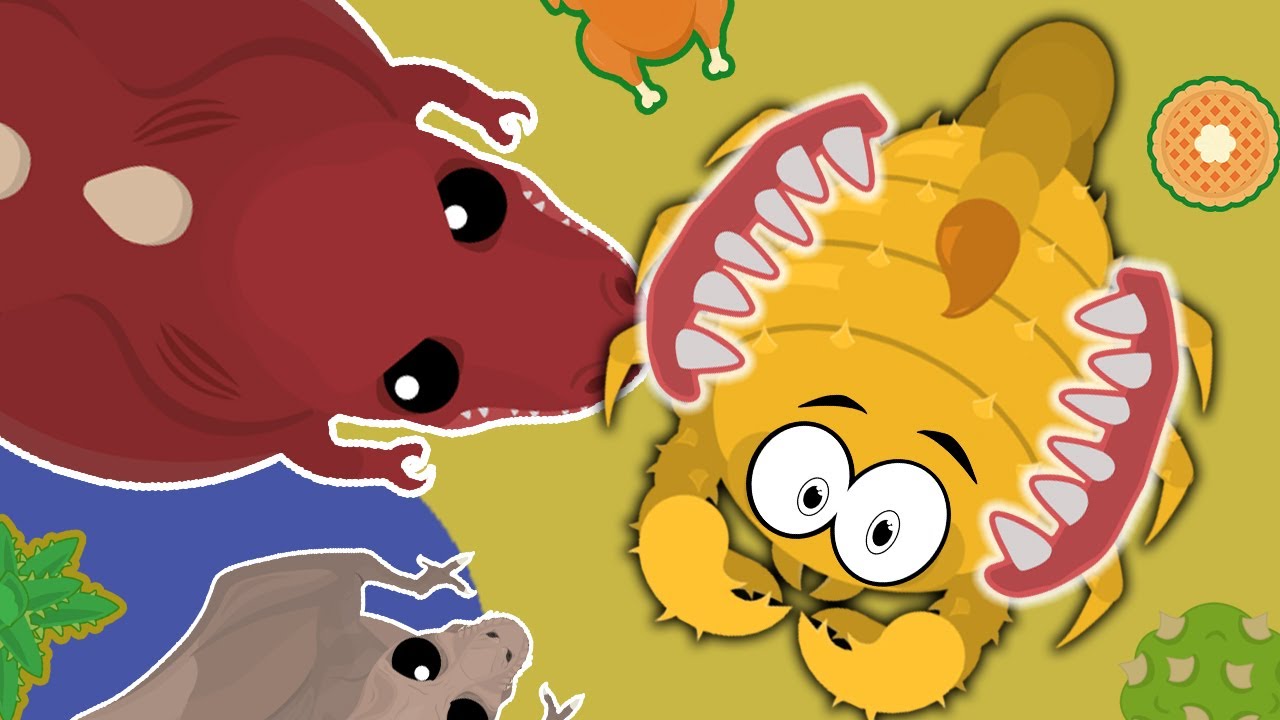 T-REX TROLLING in MOPE.IO / Funny Moments - YouTube