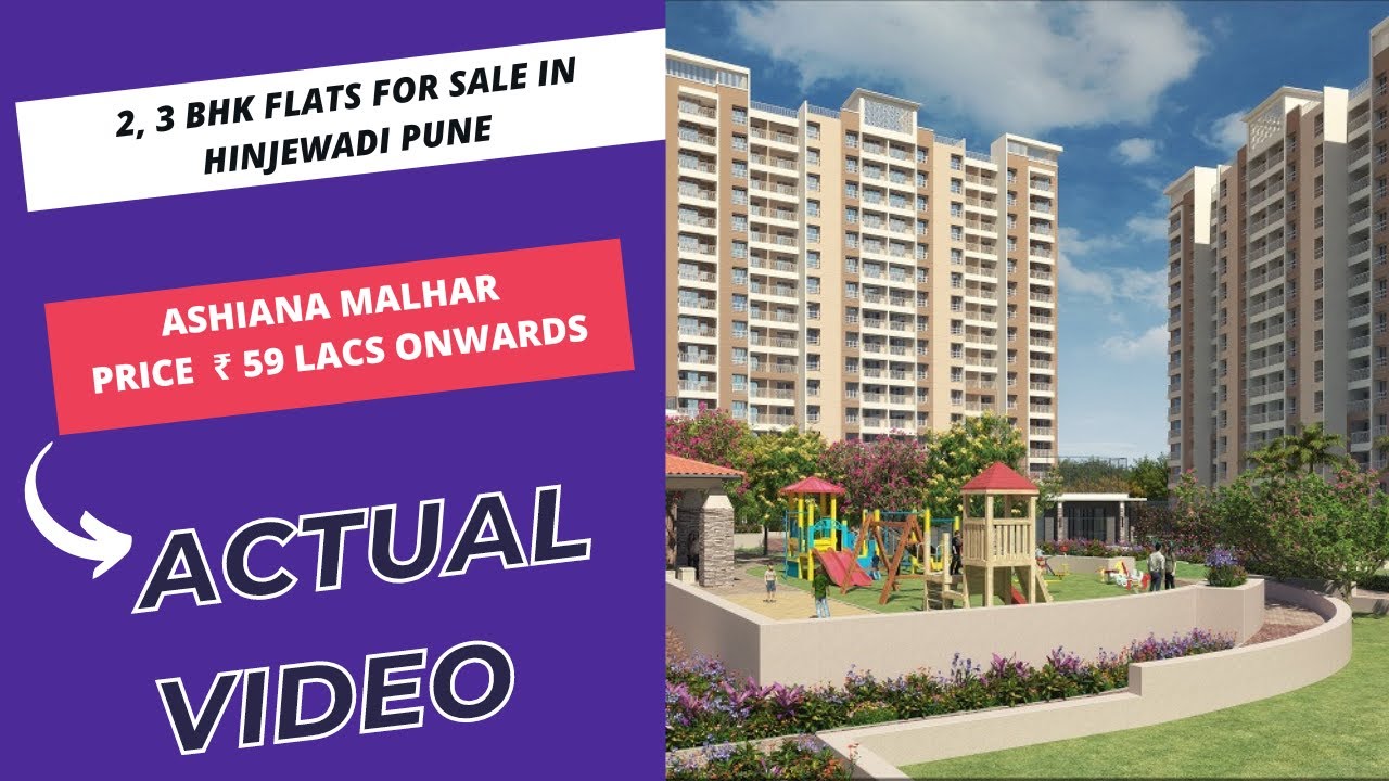 Ashiana Malhar ☎+918377002477 2, 3 BHK Flats for Sale in Hinjewadi