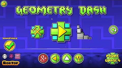 I enabled a texture randomizer in Geometry Dash...