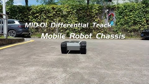 TK-Mid Differential Track Robot Chassis: All-Terrain Design with Automotive-Grade Safety.