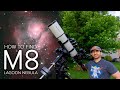 How to Find M8 Lagoon Nebula- Telescope, Binoculars, DSLR Astrophotography Tutorial