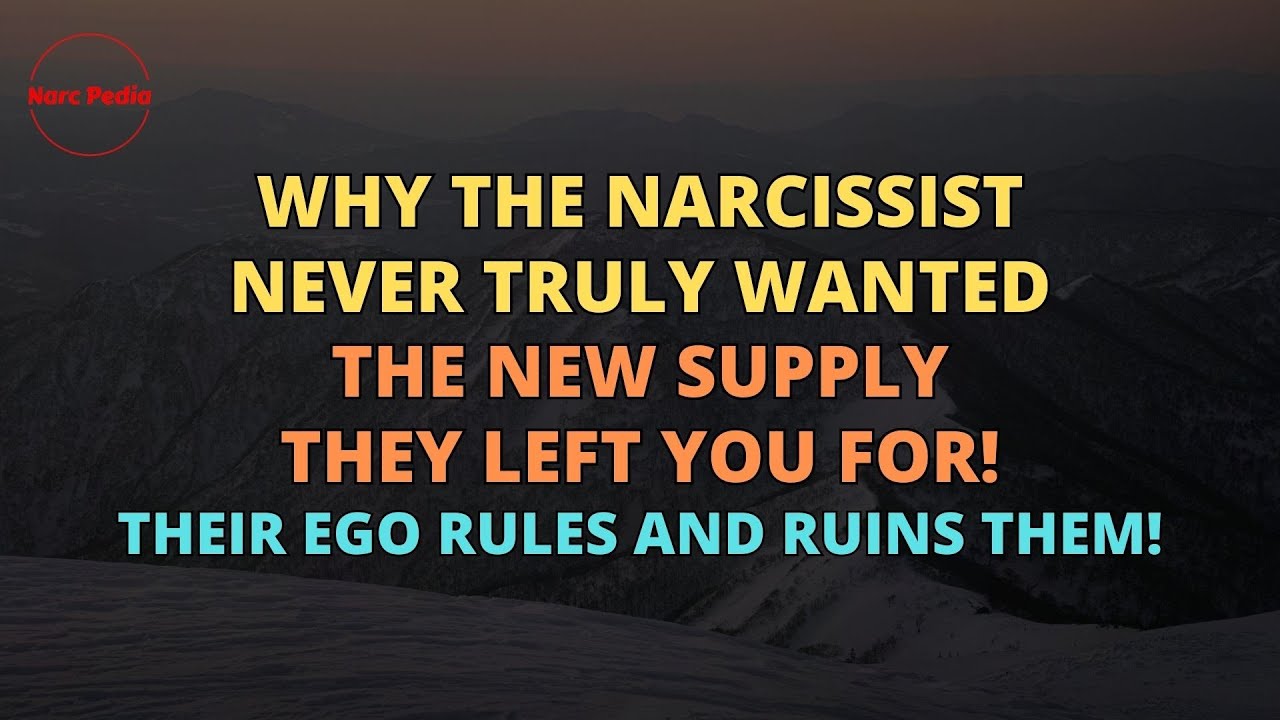 🔴The Real Reason the Narcissist Didn’t Want the New Supply — How Ego Destroys Them #Narcissism #NPD
