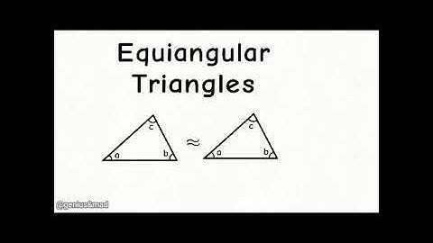 #shorts | Equiangular triangle
