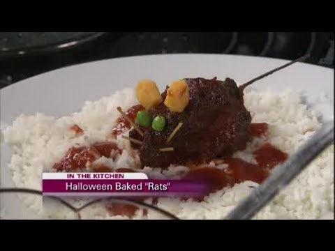 Studio 10: halloween food fun bloody baked meatloaf rat