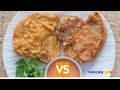 Fried Pork Chop - Ano ang Mas Gusto Mo, Lightly Breaded or Double Coated?