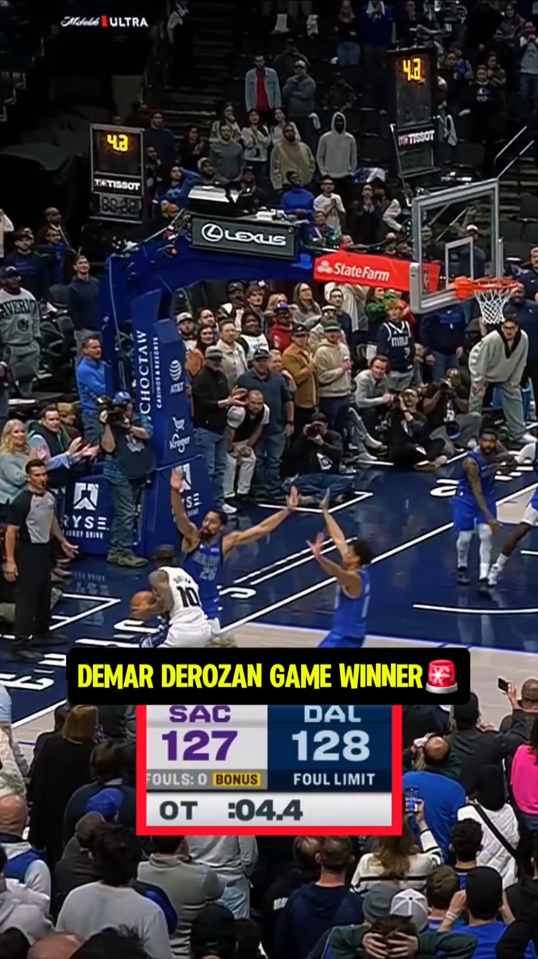 Bro hit 2 Clutch shots in 1 Game ?