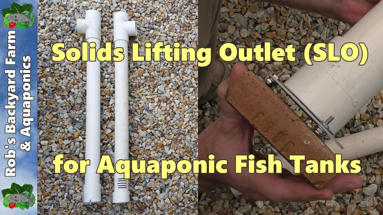 Solids Lifting Outlet (SLO) for Aquaponic / Aquaculture ...