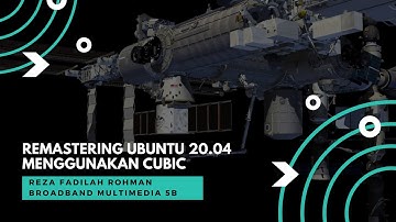 Remastering Ubuntu 20.04 Menggunakan Cubic