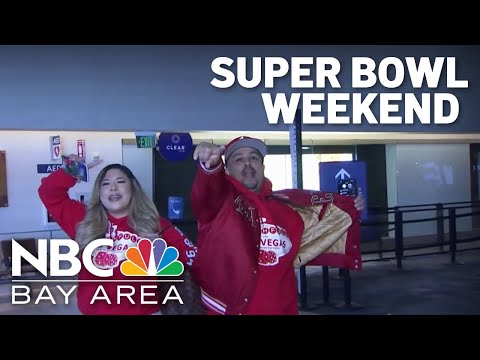 49ers fans prep for Super Bowl weekend in Las Vegas, Bay Area