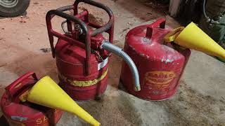 Justrite Caged Safety Gas Can - Scrap yard Find by Real Man Skills 383 views 7 months ago 9 minutes, 32 seconds