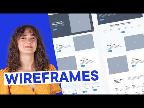 Vidéo: Comment créer un wireframe pour mon site web ?