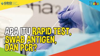 Inilah beda rapid test antigen, rapid test antibodi, dan PCR