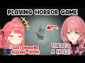 Miko Ends Up Teasing Lui During the Horror Game Instead of Watching Over Her