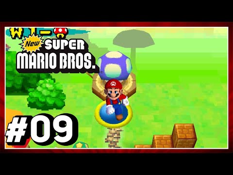 New Super Mario Bros. (DS) 100% Walkthrough - All Spent (Star Coins)