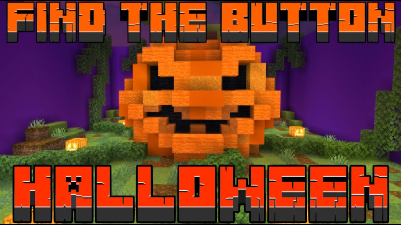 Minecraft Halloween Map - Find the Button Halloween - YouTube