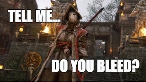 Nobushi is the most slept on hero in for honor