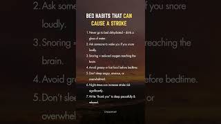 Your night routine can protect you… or harm you. #SleepTips #HealthAwareness #StayHealthy