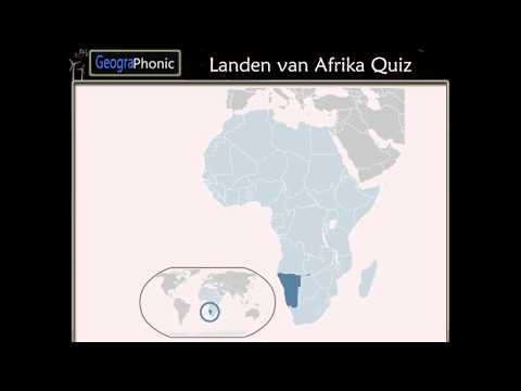 Landen van Afrika Quiz | Topografie oefening voor aardrijkskunde