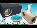 How To BUILD a Subwoofer BOX w/ 12" Ported Sub Enclsoure DESIGN & Custom Adjustable Aero Port