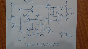 Op amp ic 741,circuit description