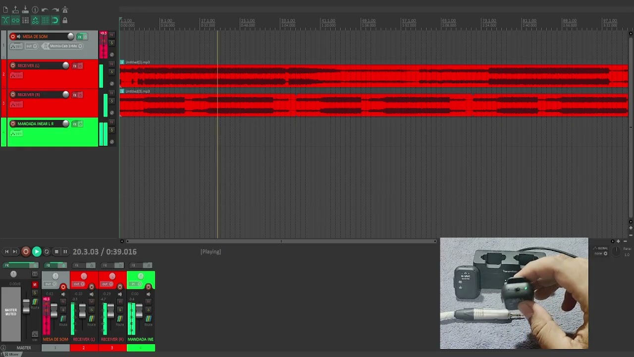 SWS-12 FUNCIONANDO COM 2 MIX DIFERENTES (COMPLEMENTO)